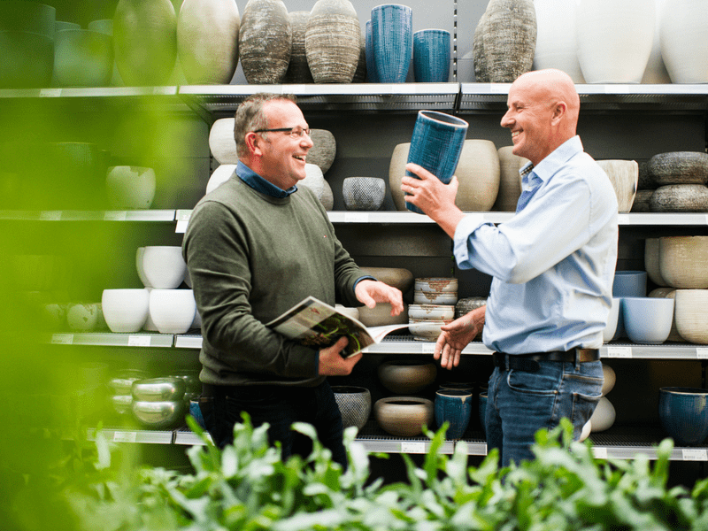 Werken bij een tuincentrum?